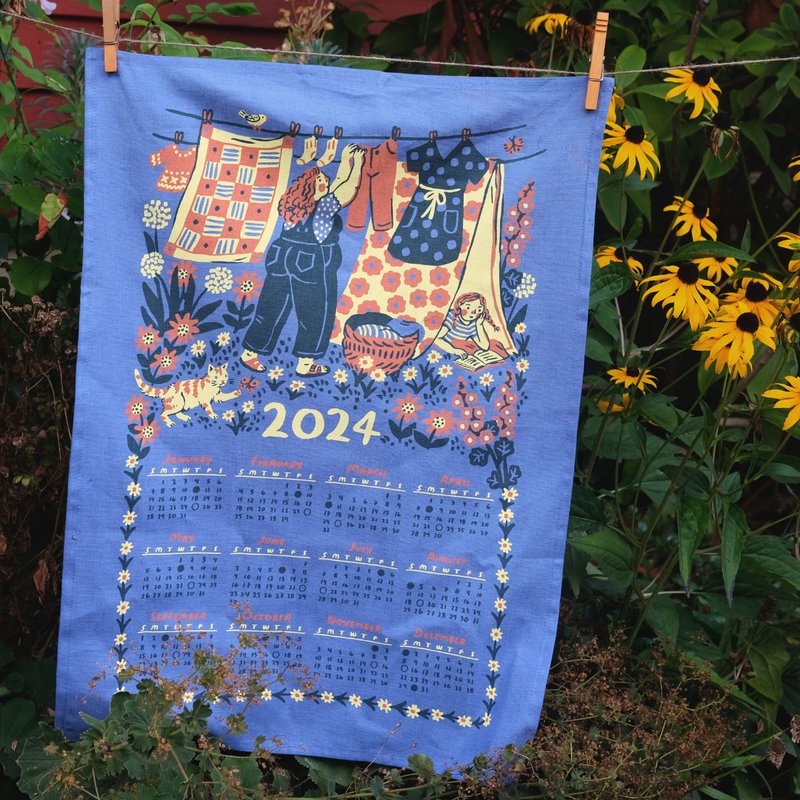 2024 Tea Towel Calendar Phoebe Wahl 2024 Tea Towel Calendar Phoebe Wahl