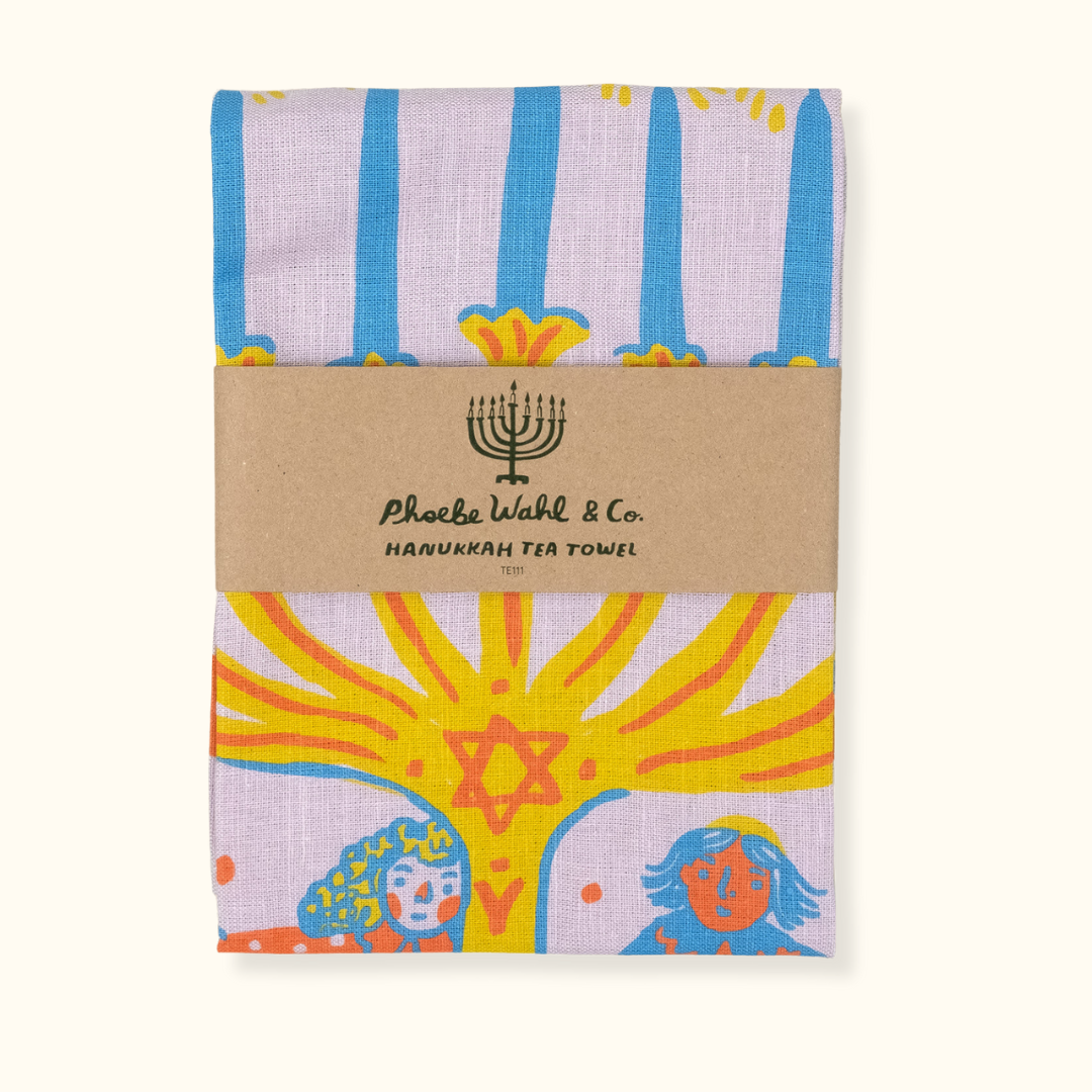 Hanukkah Tea Towel