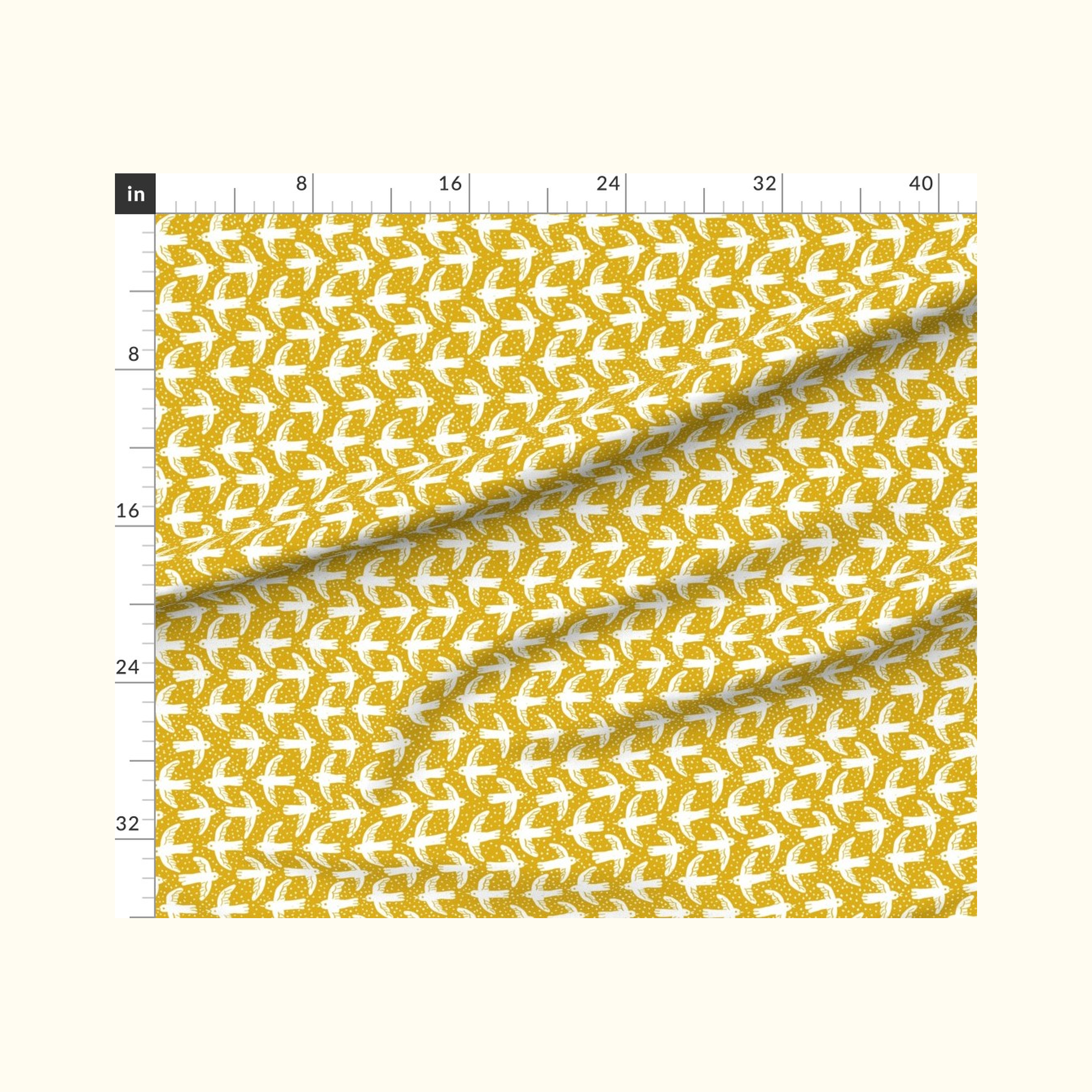 Birdie Saffron Fabric