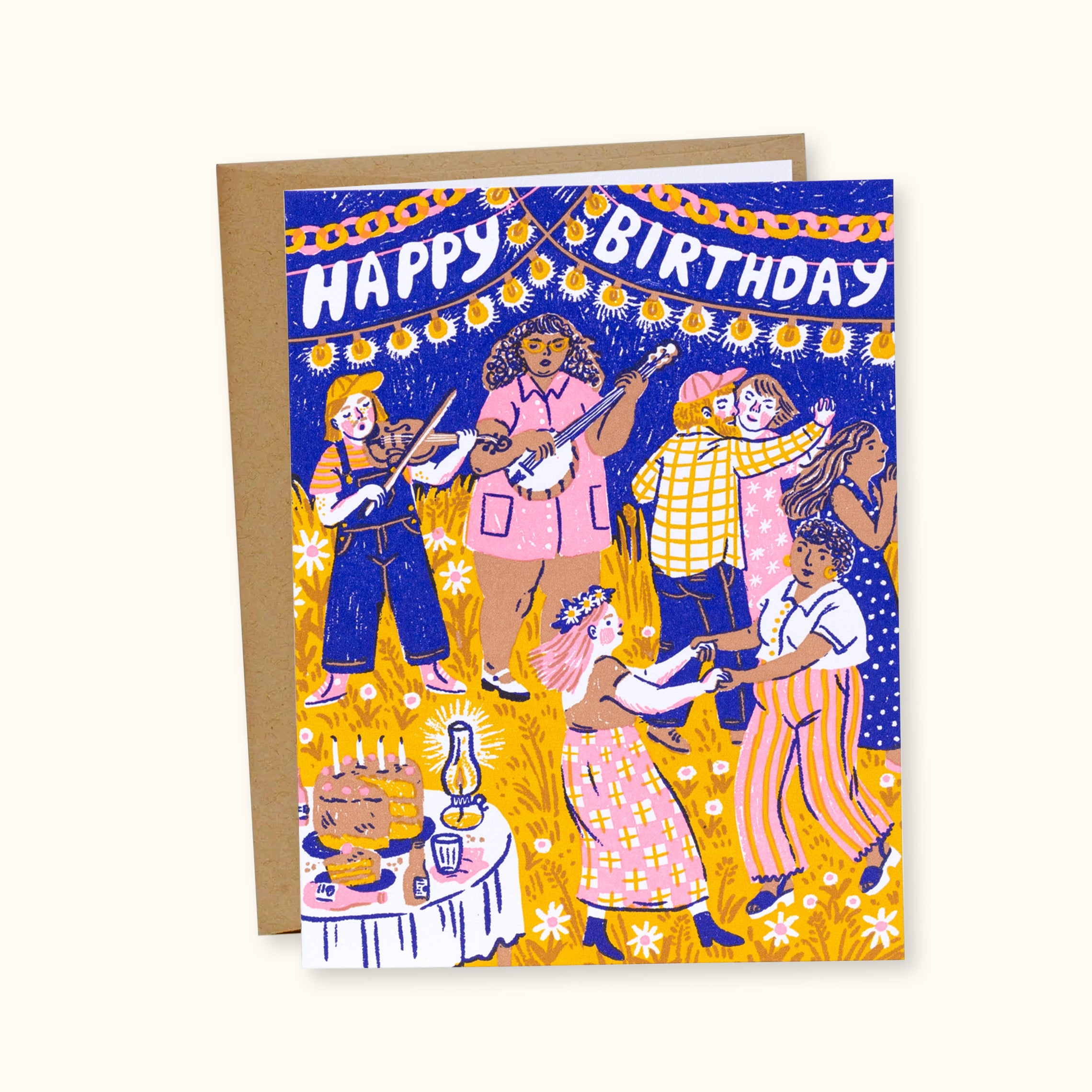 Birthday Dance Greeting Card