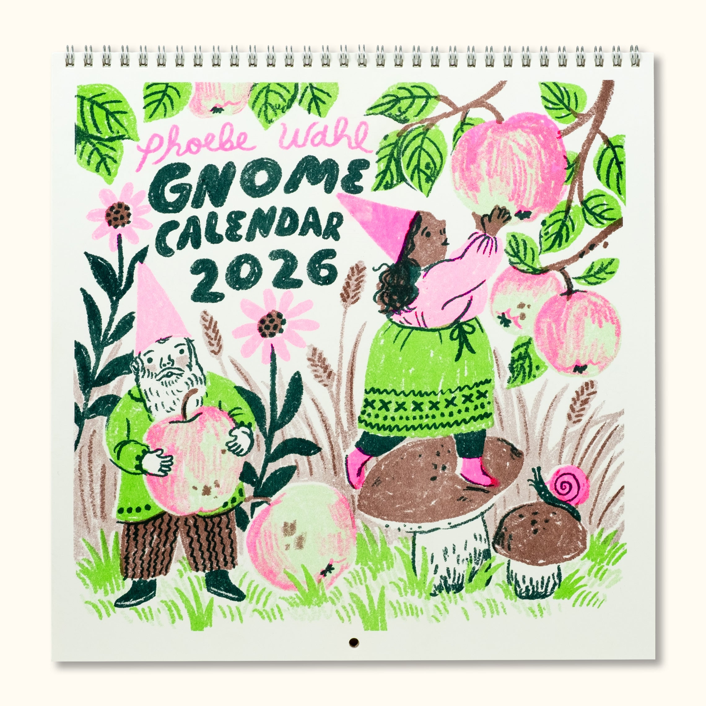 2026 Gnomes Wall Calendar