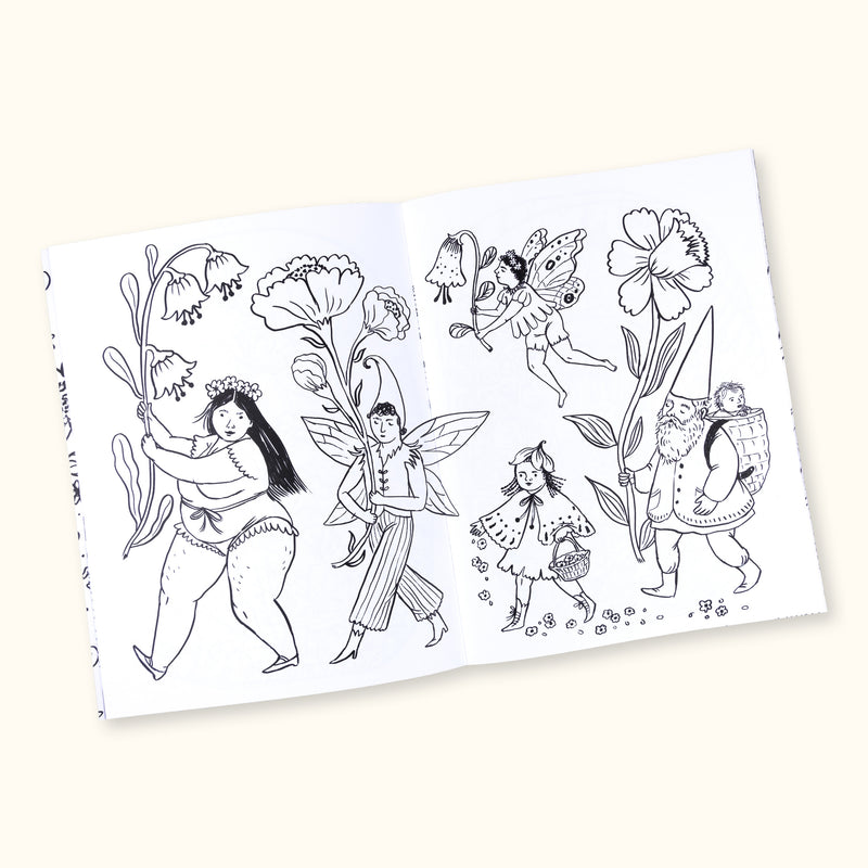 Fairyland Coloring Book - Contains Non Sexual Nudity