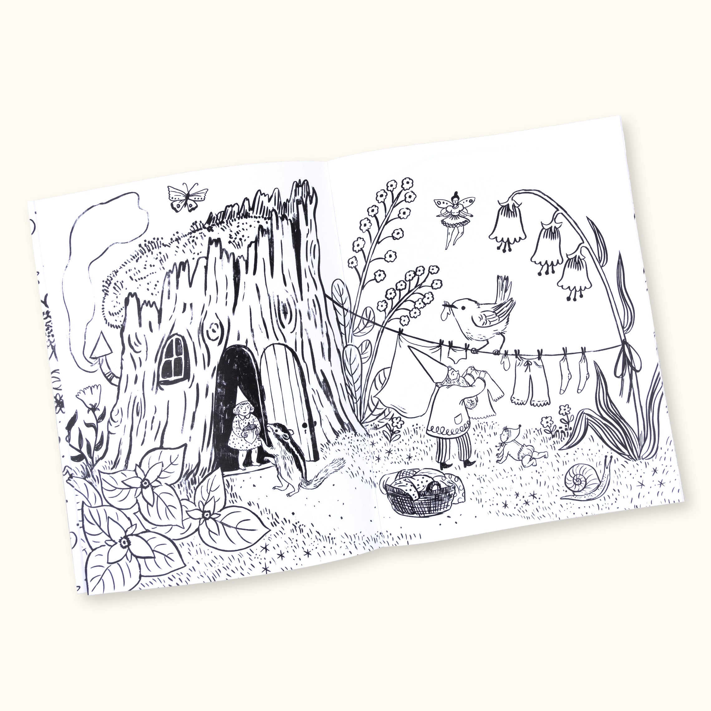 Fairyland Coloring Book