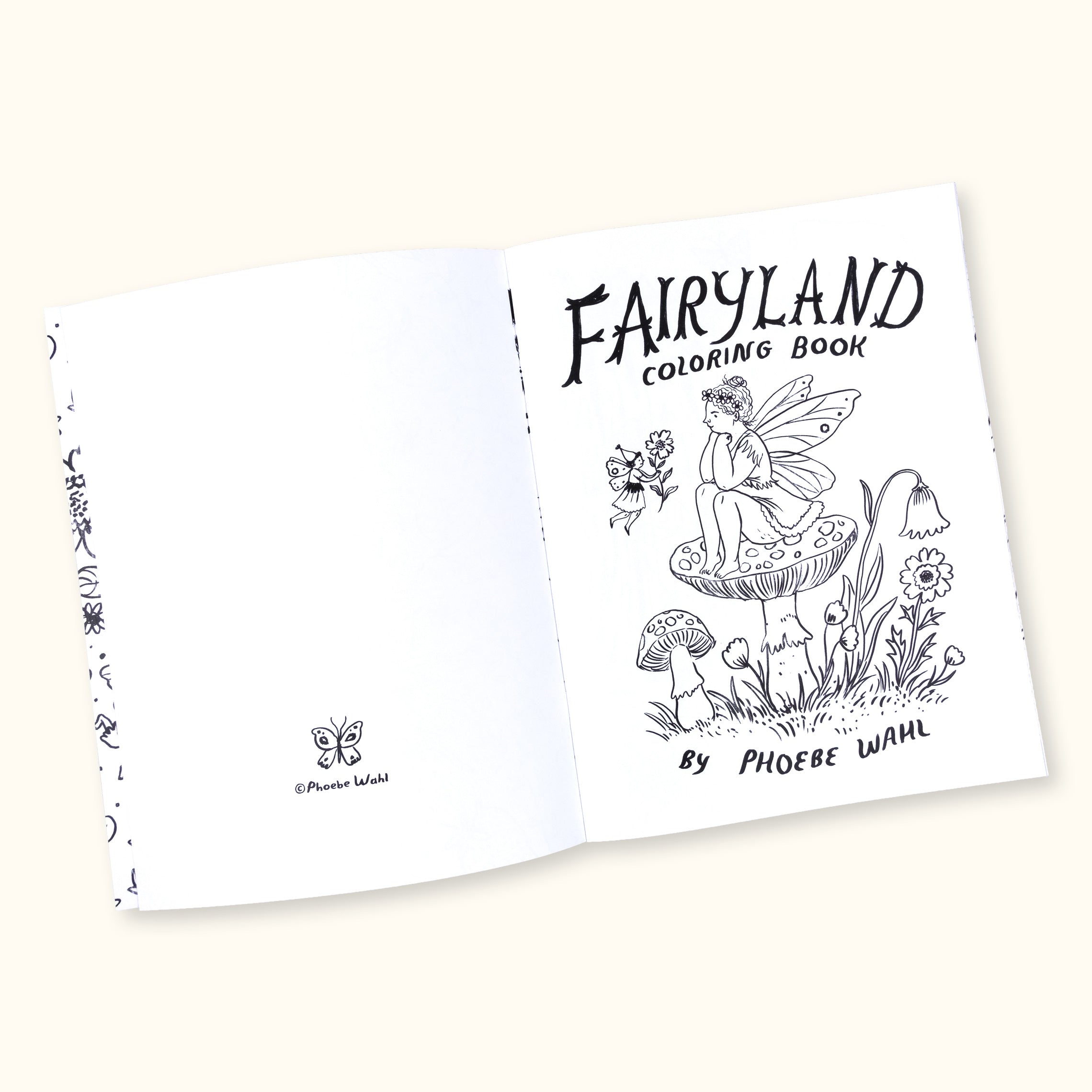 Fairyland Coloring Book - Contains Non Sexual Nudity