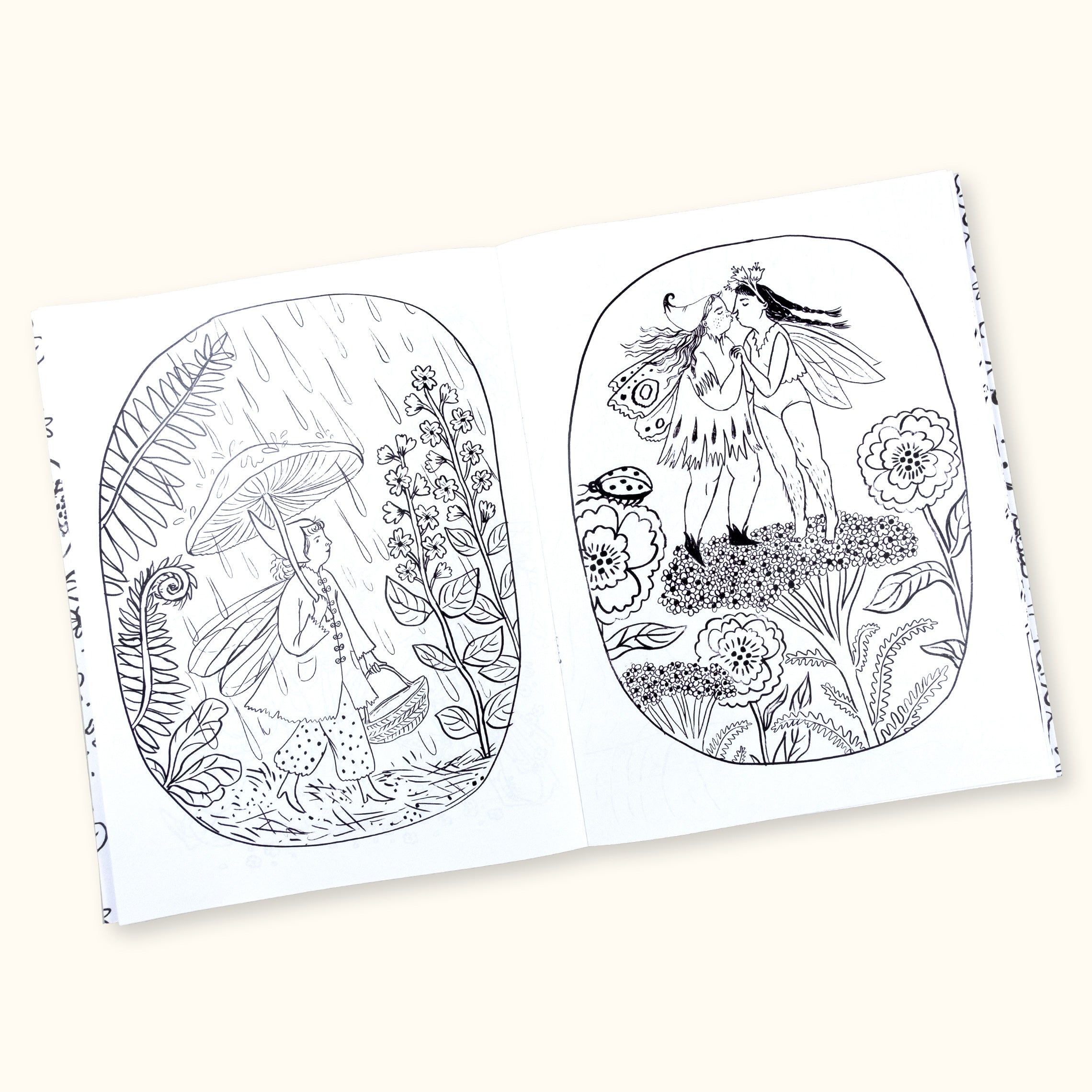 Fairyland Coloring Book - Contains Non Sexual Nudity