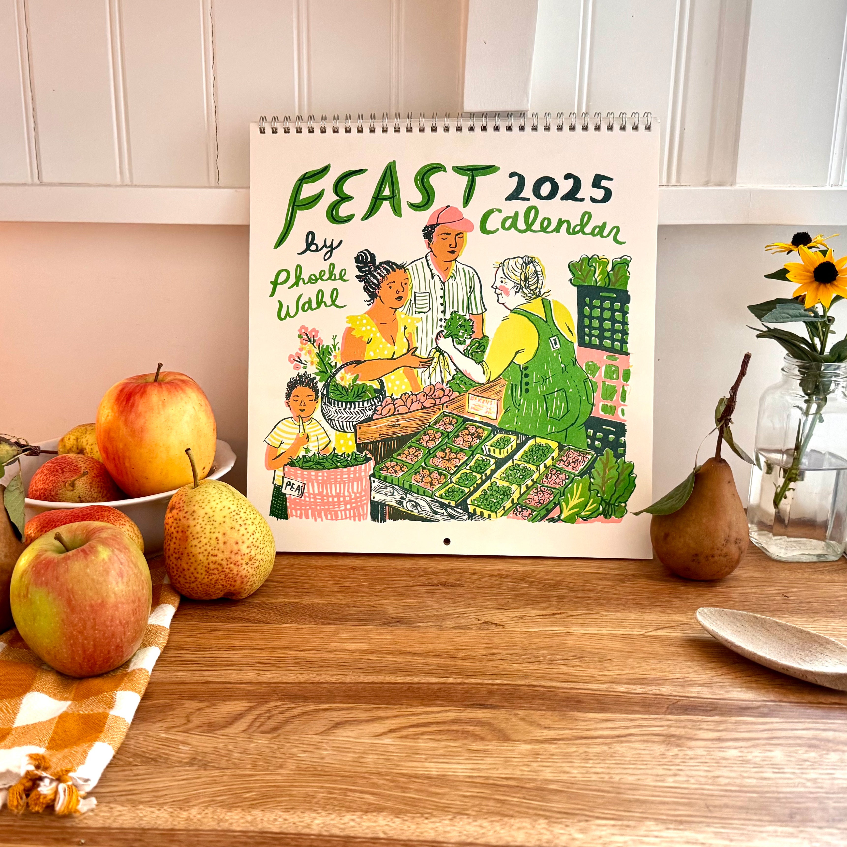 2025 Feast Wall Calendar