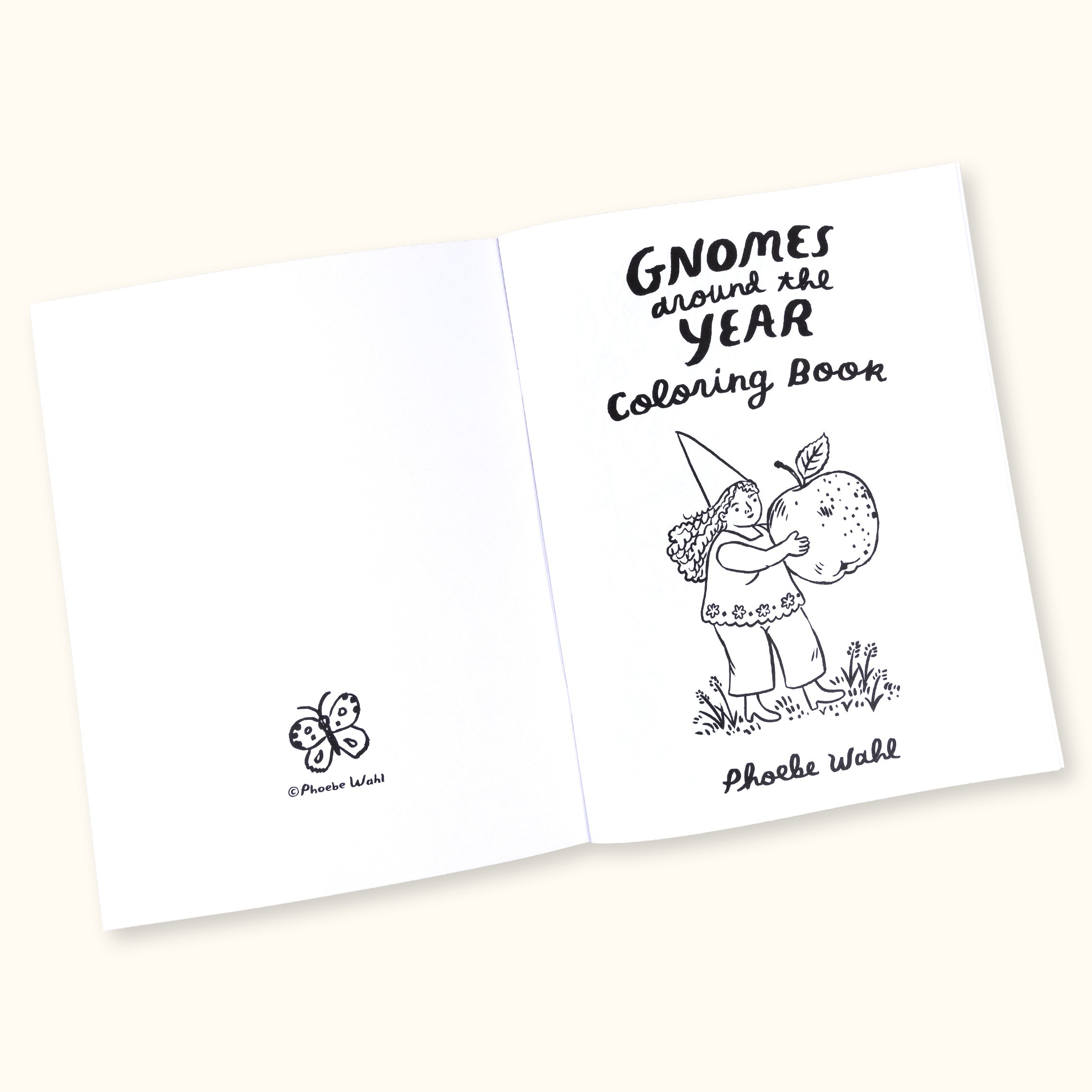 Gnomes Around The Year Coloring Book