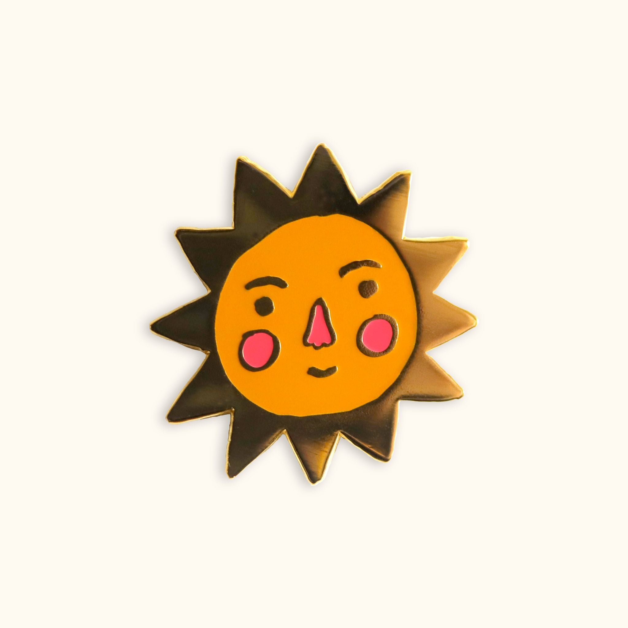 Sun Enamel Pin