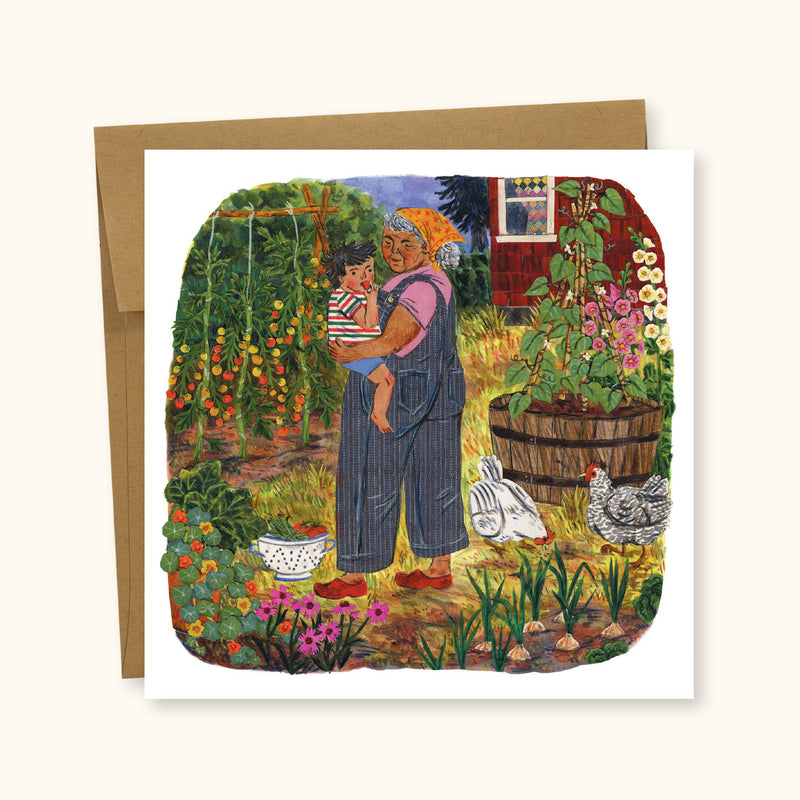 Vegetable Garden Greeting Card