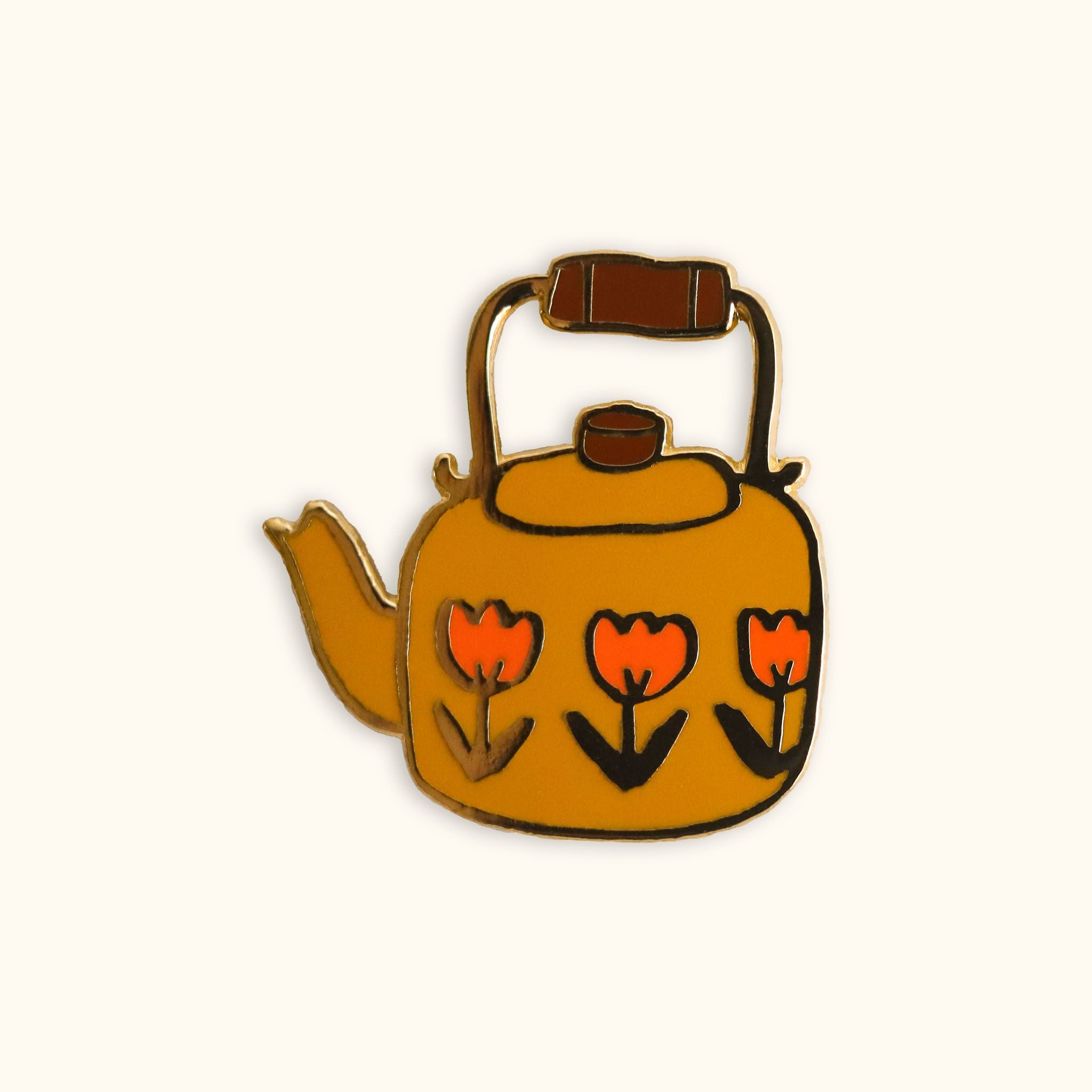 Kettle Enamel Pin