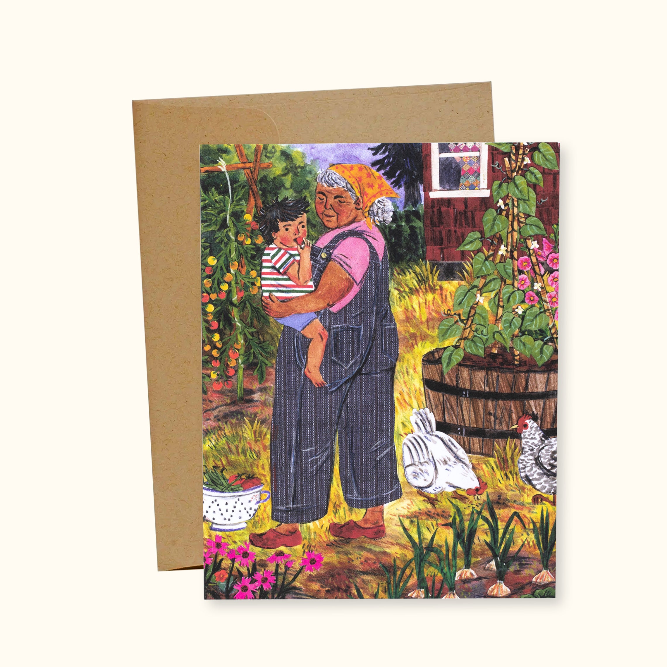 Vegetable Garden Greeting Card
