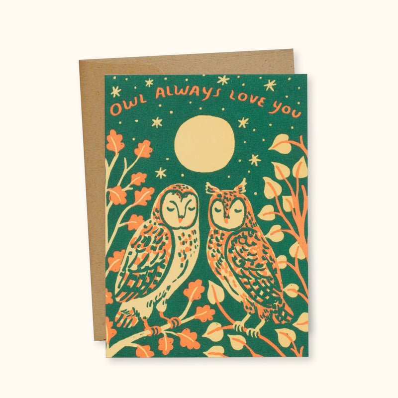 Owl Love Greeting Card