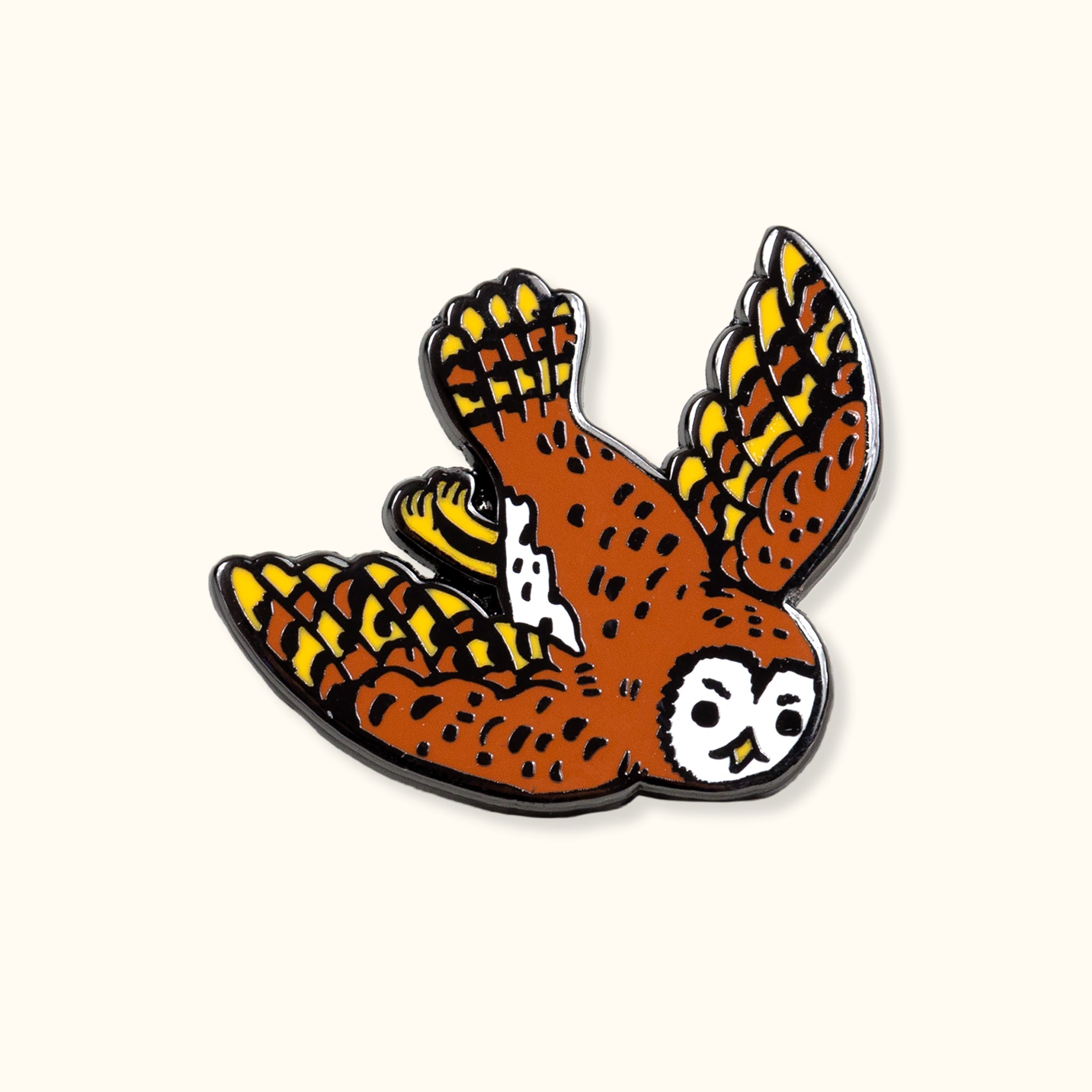 Otis the Owl Enamel Pin