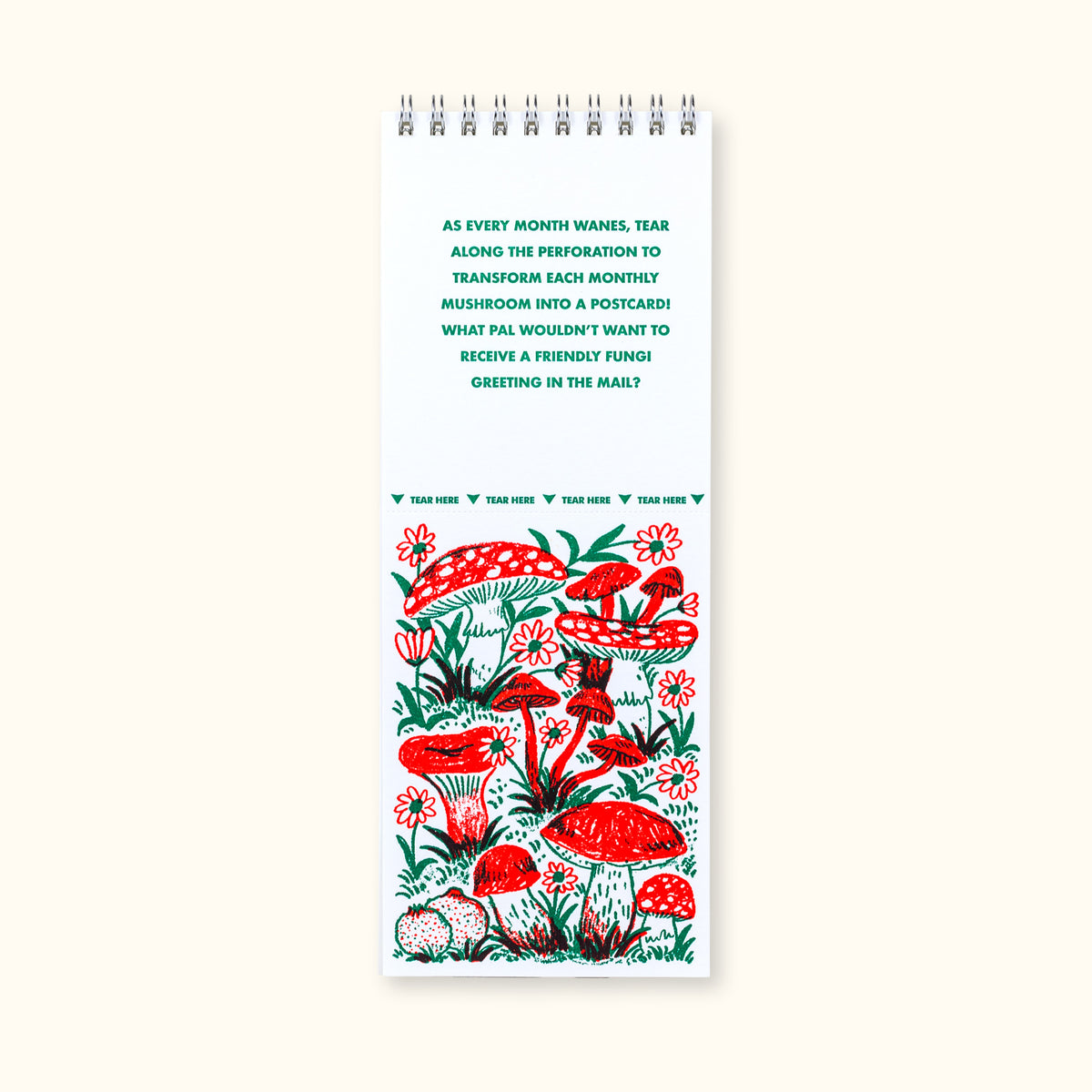 2027 Letterpress Postcard Calendar
